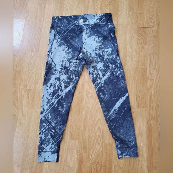 Reebok Combat Jacquard Lux Bold Compression Athletic Pants sz XL - Picture 9 of 16